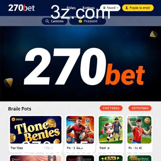 O Mundo dos Jogos Online: Como o 270bet se Destaca